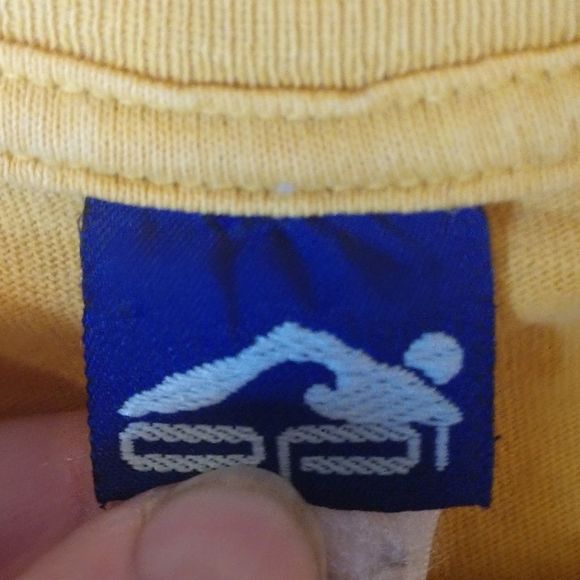 White Water Survivor Tee Yellow Men's Size XL - Picture 2 of 5